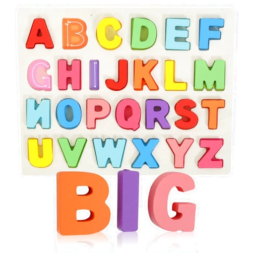 Kairsya Alphabet Puzzle - montessori Wooden Puzzles for Toddlers 1-3 | ABC Alphabet Puzzles Learning Toys for toddlers 1-3 alphabet puzzle | toddler learning toys Preschool Educational Gift for kids