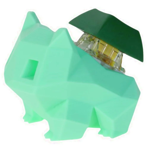 AXICIR 3D Printed Frog Keyboard Fidget Toy for Adults Keyboard Clicker Autism Stress Relief ADHD ASMR Mechanical Switch Frog