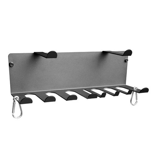 Lovind Resistance Bands Rack Wall Mount Home Gym Equipment Storage Rack for Resistance Bands, Jump Ropes, Yoga Mat, Foam Roller, Chains, 16.5