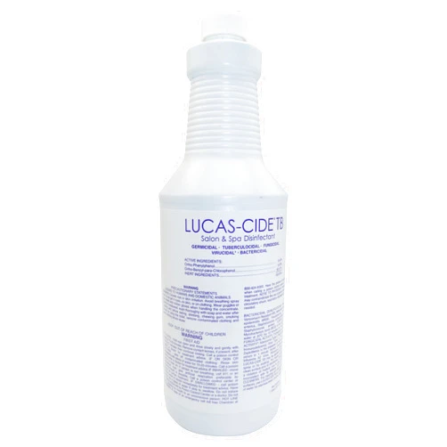 LUCAS-CIDE TB All Purpose Cleaner - Home Essentials Cleaning Supplies For Everyday Hygiene - Disinfecting Spray Bathroom Cleaner, Glass Cleaner, Floor Cleaner For Salon Cleaning