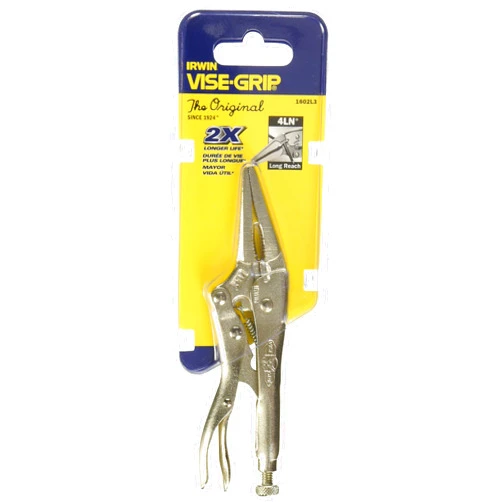 IRWIN INDUSTR TOOL 1602L3 LNG Nose Lock Pliers, 4
