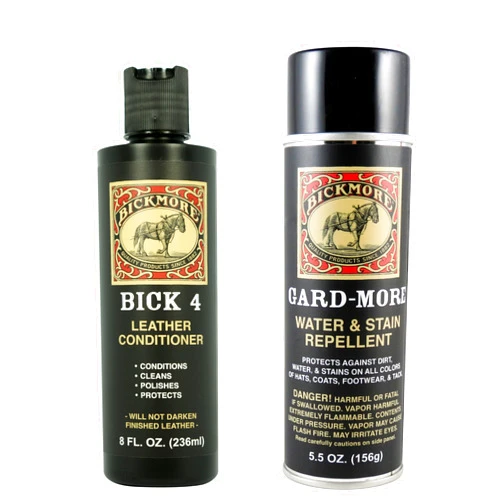 Bickmore Bick 4 Leather Conditioner & Gard-More Water Stain Repellent