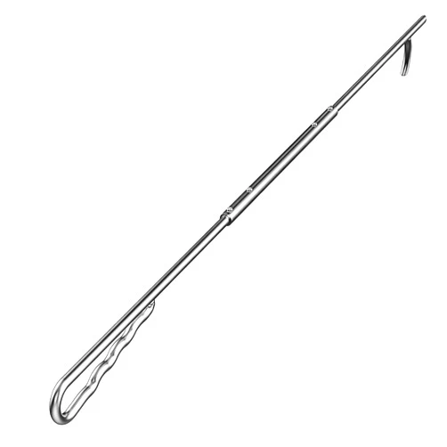 Skyflame 40-Inch Stainless Steel Fire Poker, Extra Long Fireplace Poker Stick with Handle, Multi Use Heavy Duty Firepit Tools and Accessories for Indoor/Outdoor Campfire