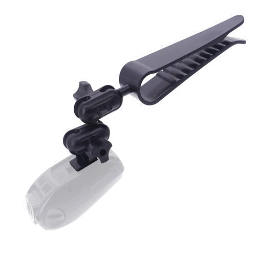 ISaddle Dash Cam Sun Visor Mount Holder/w Various Joints for Yi/Rexing/Falcon/Z-Edge/Old Shark/VANTRUE/Rove/AUKEY/APEMAN/KDLINKS/WheelWitness/Transcend/TaoTronics (99% On-Dash Cameras Suitable)