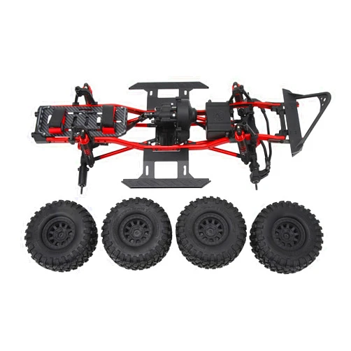 Alomejor RC Frame Chassis RC Car Chassis, RC Car Chassis for SCX10 90046 1/10 Crawler Car Vehicle Scale Accessories
