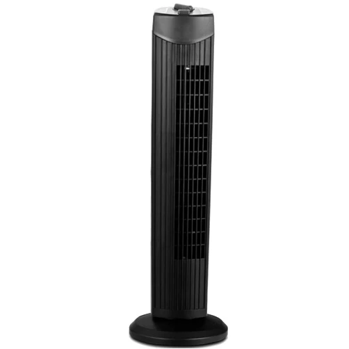 COSTWAY Tower Fan, 28-Inch Oscillating Tower Fan, Quiet Cooling Whole Room Bladeless, 3 Speed, 3 Wind Mode, Oscillating Tower Fan for Bedrooms, Living Rooms, Kitchen (Black)