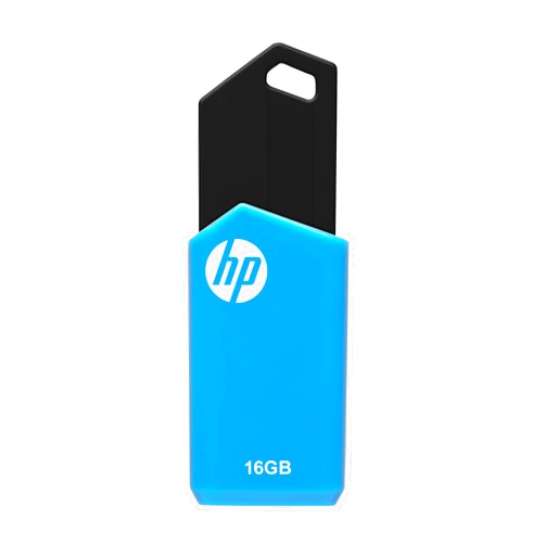 HP 16GB v150w USB 2.0 Flash Drive, Blue