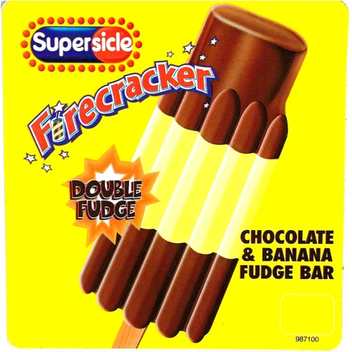 Stickers. Firecracker Double Fudge Supersicle Popsicle Ice Cream Truck Bomb pop Concession Stand Decal Sticker stickers Food Softie Deserts Decals Adhesive Color