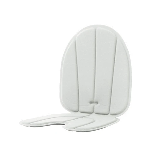 Boon Grub High Chair Cushion - Extra Machine Washable Booster Seat Pad Replacement - for Use with Grub Baby High Chair - Up to 50 Lbs. - Gray