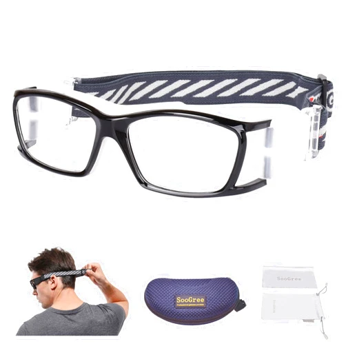 SooGree Basketball Dribbling Glasses Sports Protective Eyewear Goggles for Men Women