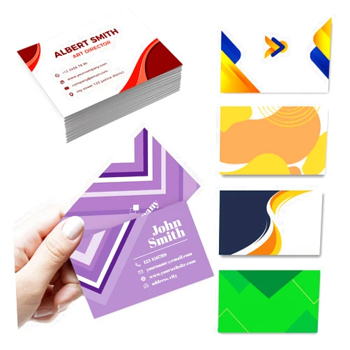 Jvafk Custom Business Cards Customized Business Cards Double Side Print Business Cards for Small Business Custom-300gsm Waterproof Business Cards