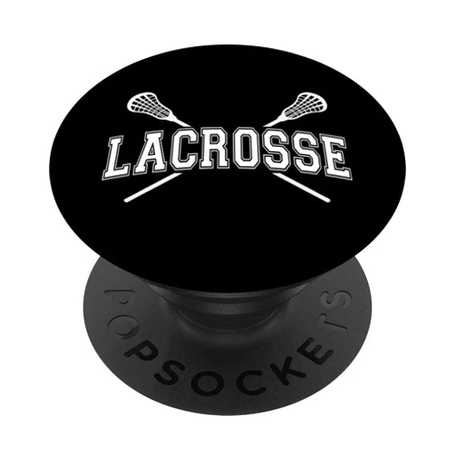 Cool Mama P Lacrosse Gear Shirt Co. Boys Lacrosse Sticks Crossed LAX Team Colors Gift PopSockets PopGrip: Swappable Grip for Phones & Tablets PopSockets Standard PopGrip