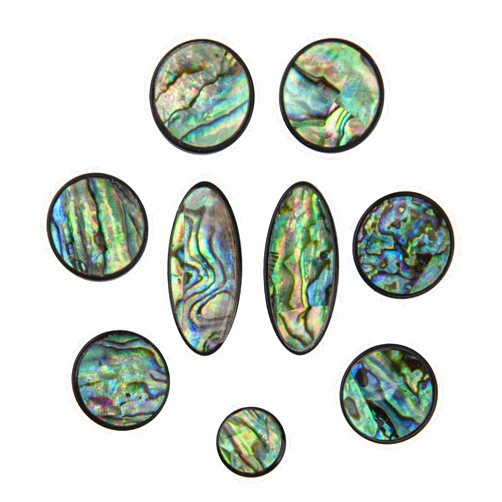 Yootones 9Pcs Yootones Saxophone Key Button Inlays Accessory Parts Compatible with Alto/Tenor/Soprano Sax