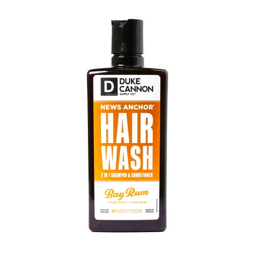 Duke Cannon Supply Co. Duke Cannon NEWS ANCHOR® 2-in-1 Shampoo & Conditioner - 14oz Bay Rum