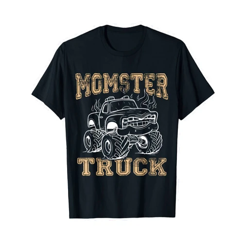 Monster Truck Mama Family Matching Mothers Day T-Shirt