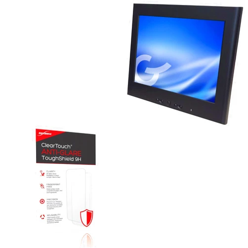 BoxWave Screen Protector Compatible With GVision P12 - ClearTouch Anti-Glare ToughShield 9H (2-Pack), Anti-Glare 9H Tough Flexible Film Screen Protector