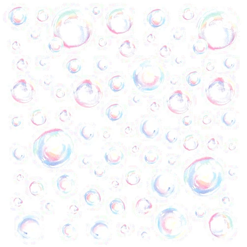 Uonlytech Bubble Wall Decal Stickers, Under The Sea Birthday Party Decor Colour Bubble Ocean Background Water Bath Decor for Mermaid Baby Shower