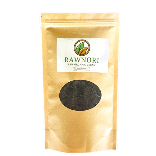 RawNori Organic Raw Nori Flakes Vegan 4 oz / 113 g Non-GMO, Dried Sushi Seaweed…