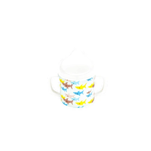 SUGARBOOGER Sippy Cup, Smiley Shark