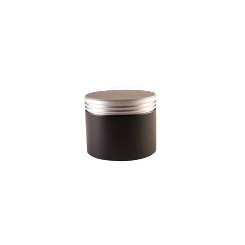 TEC Accessories Min-E-Vault Storage Container - Aluminum - EDC Storage - Tools - Herbs - Medications - Vitamins - Rings - Small Valuables (Black)