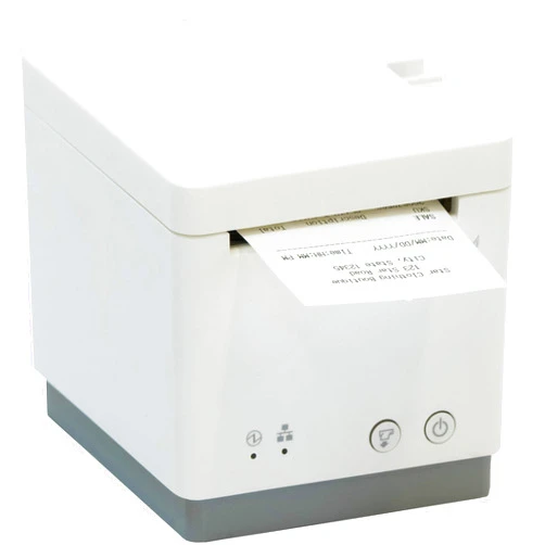 Star Micronics mC-Print2 2-inch Ethernet (LAN) / USB Thermal POS Printer with CloudPRNT, Cutter, and External Power Supply - White