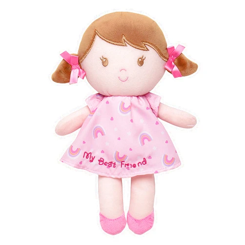 Baby Starters Plush Snuggle Buddy Baby Doll, Dorie, 11 inch