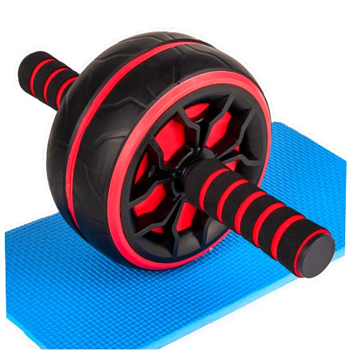 JHYSHAN Ab Roller Wheel,Ab Workout Equipment,Home Gym Equipment for Abdominal & Core Strength Training,Wider Ab Machine with Knee Pad Accessories,No Noise Ab Wheel for Men & Women Abdominal