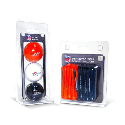 Team Golf NFL Logo Imprinted Golf Balls (3 Count) & 2-3/4