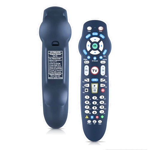 WDZP New Backlight Remote fit for Verision Fios VZ P265v4 P265v5 RC TV STB Remote Control Replacement, for Verizon FiOS Systems RC1445302/00B Remote
