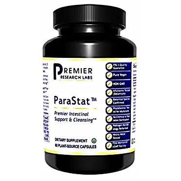Premier Research Labs Premier Research ParaStat‚ Intestinal Support & Cleansing, 60 Plant-Source Capsules, Dietary Supplement
