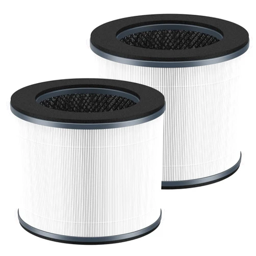 JORAIR AP-T10FL Filter Replacement for Homedics Compatible with HoMedics TotalClean Air Purifier AP-T10-BK and AP-T10-WT, H13 True HEPA AP-T10 5-In-1 Powerful System, 2 Pack