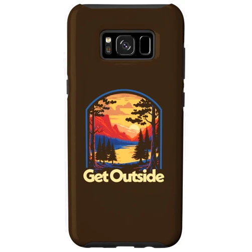 Giant Step Design Co. Galaxy S8+ Get Outside Fun Adventure Rocky Mountain & Nature Design Case