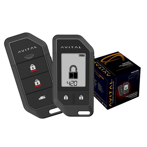 Avital 5308L Automotive 2-Way Remote Start Security System with 2 Remotes