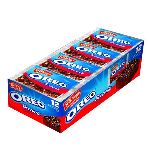 Mrs. Freshley's Oreo Brownies - 8 Pack Individually Wrapped