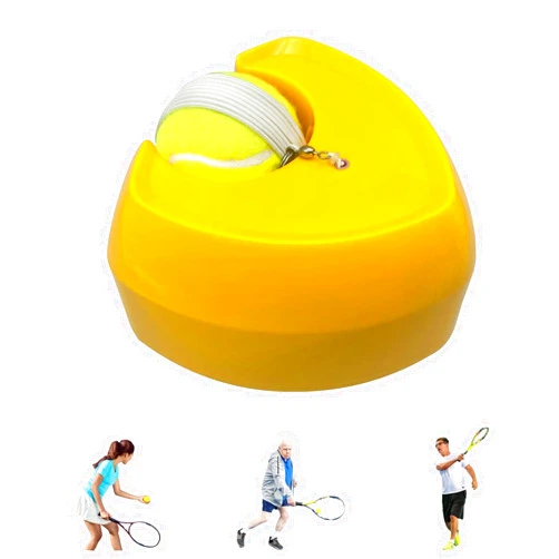LYHOME Tennis Training Rebound Ball, 18.5 Ft Retractable Pull Rope, Easy to Carry,Suitable for Adult and Children Tennis Practice.
