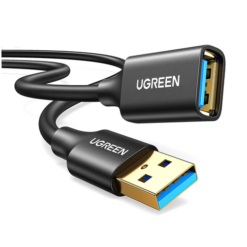 UGREEN USB Extension Cable USB 3.0 Extender Cord Type A Male to Female Data Transfer Lead for PlayStation, Xbox, Oculus VR, USB Flash Drive, Card Reader, Hard Drive, Keyboard, Printer, Camera (6ft)