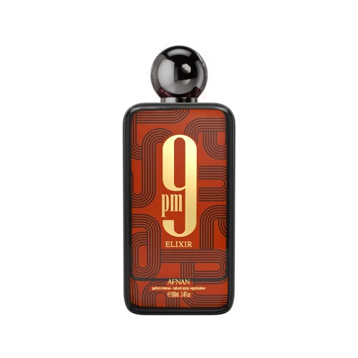 Afnan 9 PM Elixir Unisex Extrait de Parfum, 3.4 Fl. Oz