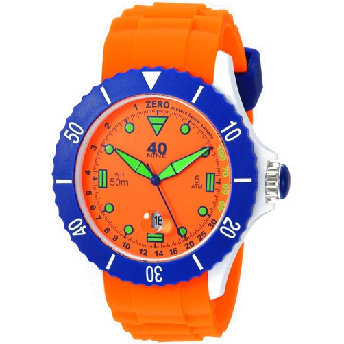 40Nine XL 50mm Orange Sport Watch