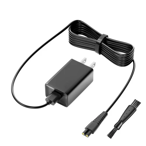VHBW Power Cord for Skull Shaver Charger for Pitbull Gold Pro/Silver Pro/Platinum/Palm Beast Trimmer Replacement AC power Adapter for Butterfly Kiss Electric Clipper Power Supply 5.9ft VHBW