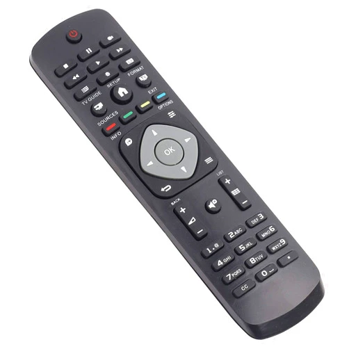 Milltrip New Replacement Universal Remote Control with Netflix Buttons Controller Replacement for Philips Smart TV, TV LCD LED TVs