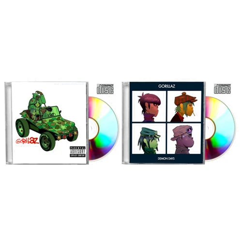 Gorillaz (Artist, Composer), Damon Albarn (Performer), Jamie Hewlett (Performer), Remi Kabaka Jr. (Performer) & 1 more Format: Audio CD Gorillaz + Demon Days 2-Pack