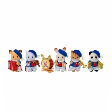 Calico Critters Baby Celebration Marching Band Set, Dolls, 35th Anniversary, Limited Edition
