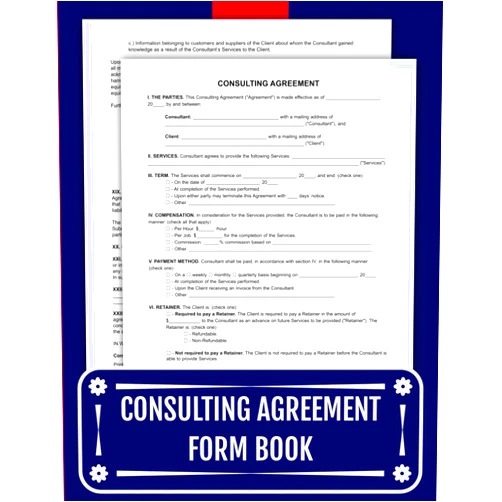 Abbir Barry Consulting Agreement Form Book: 25 Legally Sound Agreement Forms for Freelancers, Independent Contractors and Consulting Businesses | 8.5 x 11 inches.
