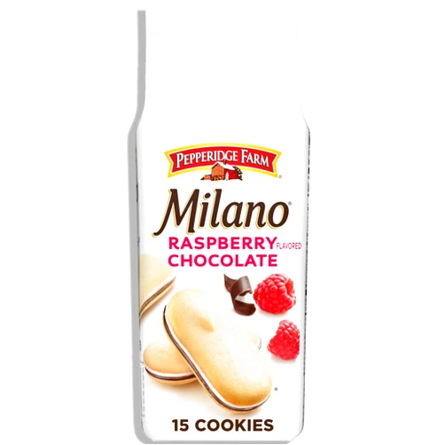 Pepperidge Farm Milano Cookies, Raspberry Chocolate, 7 oz. Bag