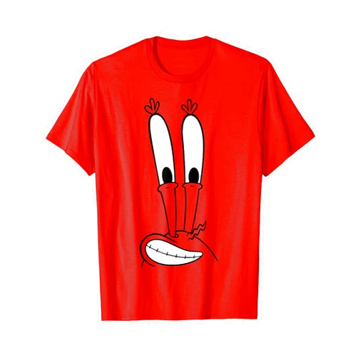SpongeBob SquarePants Mr. Krabs Smiling Big Face T-Shirt