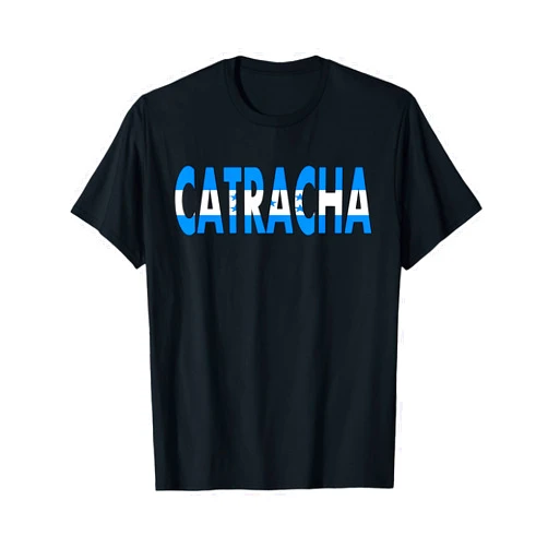 Diseños Artísticos de Honduras Catracha Artistic Flag Design Honduras Catracho T-Shirt