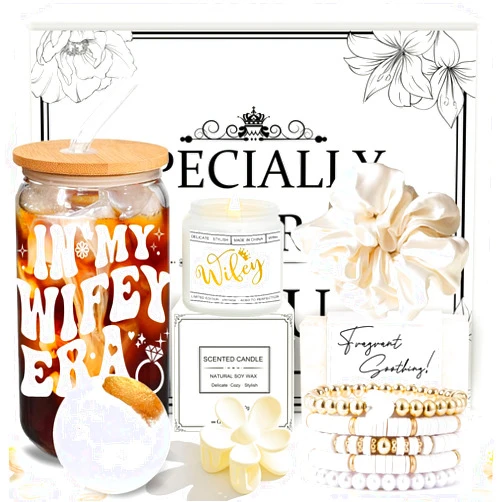 GemsLives Bridal Shower Gifts,Bride To Be Gifts, Bachelorette Gifts For Bride, Wedding Gifts Engagement Gifts For Her, Bachelor Party Gifts Fiance Gifts For Her- In My Wifey Era - Newly Engaged Gifts Ideas