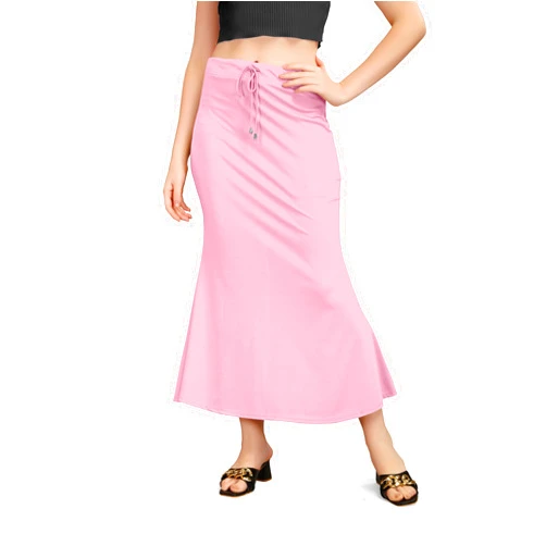Kipzy Lycra Saree Shapewear, Long Skirt for Women for Beach, Night Out, Regular, Office, Party