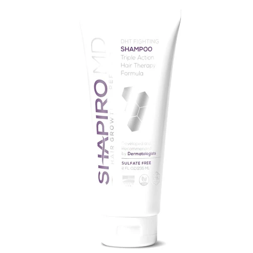 Shapiro MD Hair Growth Experts Vegan Hair Loss Shampoo for Thinning Hair | Experience Healthier, Fuller and Thicker Looking Hair (1 Month Supply)