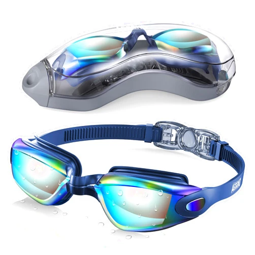 Aegend Swim Goggles, Swimming Goggles No Leaking Full Protection Adult Men Women Youth